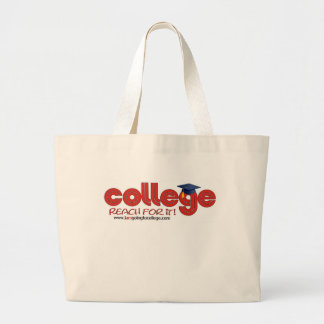 Bolsa Tote Grande Faculdade: Alcance para ele