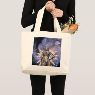 Bolsa Tote Grande Fada cósmica