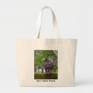 Bolsa Tote Grande Falcão-de-cauda-vermelha
