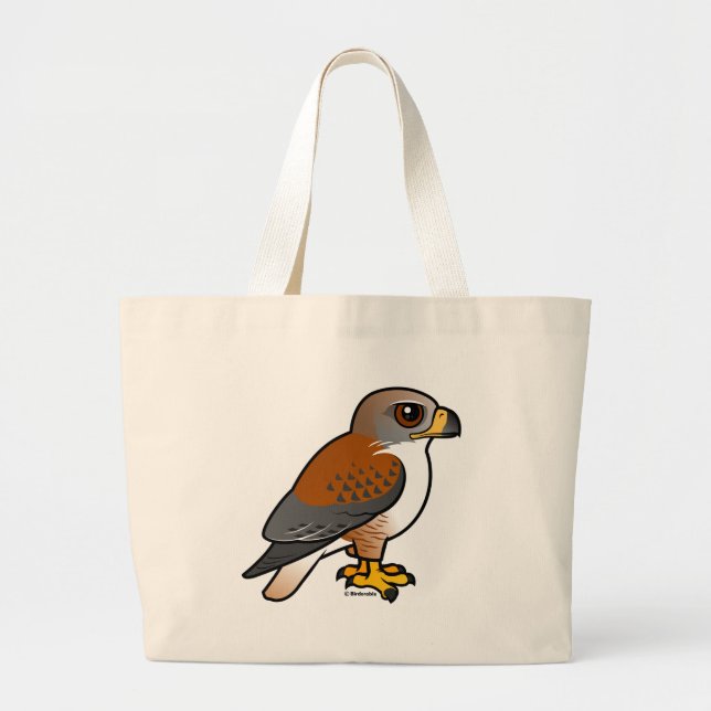 Bolsa Tote Grande Falcão Ferruginous (Frente)