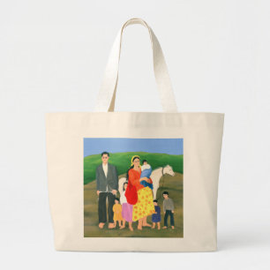 Bolsa Tote Grande Família aciganada 1986