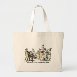 Bolsa Tote Grande Família Bennet - Orgulho e Preconceito de Jane Au