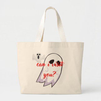 Bolsa Tote Grande fantasma Tote Bag