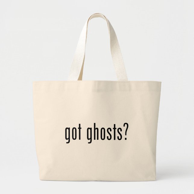 Bolsa Tote Grande Fantasmas obtidos? (Frente)
