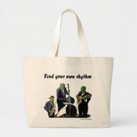 Fantasy Jazz Blues Músicos Arte Tote Bag