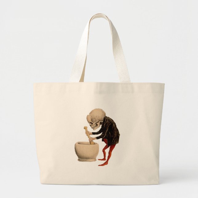 Bolsa Tote Grande Farmácia esqueletal (Frente)