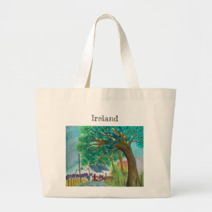 Bolsa Tote Grande Farmhouse Irish Large Tote Bag