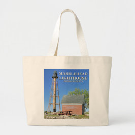 Bolsa Tote Grande Farol Marblehead, Massachusetts Tote Bag