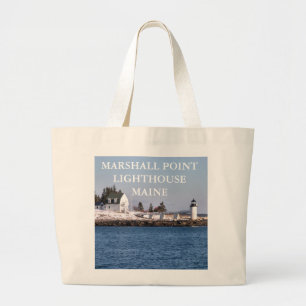 Bolsa Tote Grande Farol Marshall Point, Port Clyde Maine