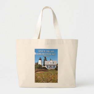Bolsa Tote Grande Farol principal de Dyce, sacola do jumbo de Maine