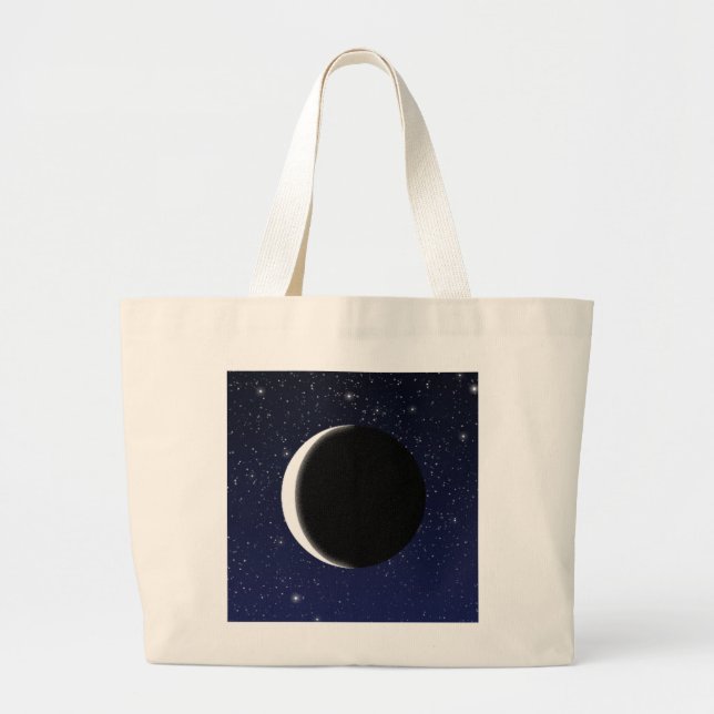 Bolsa Tote Grande Fases da Lua (Frente)