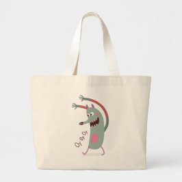 Bolsa Tote Grande FELIZ MONSTER OY OY OY PERSONALIZADO Tote Bag