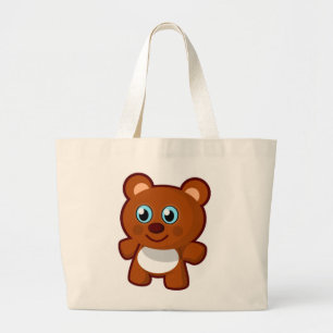 BOLSA TOTE GRANDE FELIZ URSO