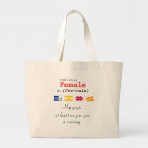 Bolsa Tote Grande Fem. Gems_Female_Fee-macho