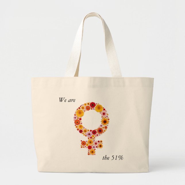 Bolsa Tote Grande Feminismo (Frente)