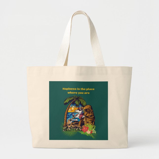 Bolsa Tote Grande Férias (Frente)