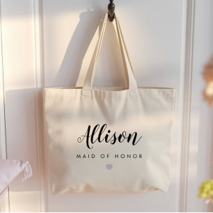 Bolsa Tote Grande Festa de casamento Tote Bag  Bridesmaid, Bachelore