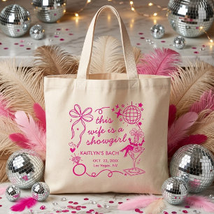 Bolsa Tote Grande Festa de Despedida de Solteira Desta Mulher é Uma