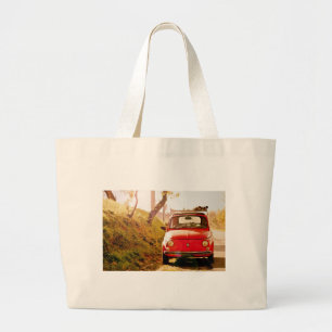 Bolsa Tote Grande Fiat 500 em Italia