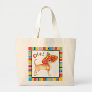 Bolsa Tote Grande Fiesta Chihuahua