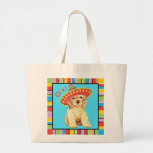 Bolsa Tote Grande Fiesta Cocker Spaniel