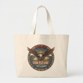 Bolsa Tote Grande Fight for Our Future Jumbo Tote