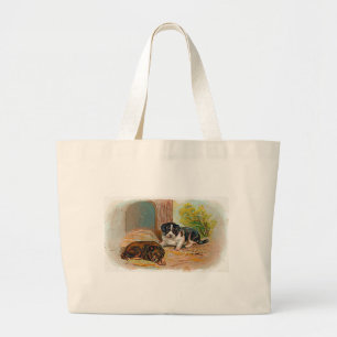 Bolsa Tote Grande Filhotes de cachorro