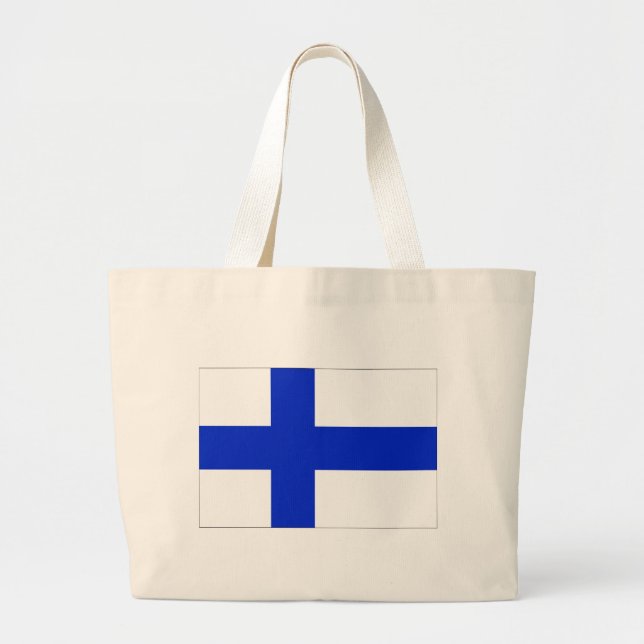 Bolsa Tote Grande Finlândia (Frente)