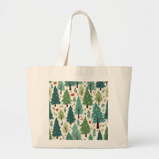 Bolsa Tote Grande Fique com as maravilhosas florestas e animais