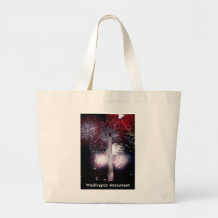 Bolsa Tote Grande Fireworks do Washington Monument