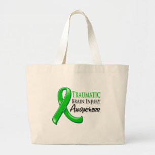 Bolsa Tote Grande Fita traumático da consciência da lesão cerebra