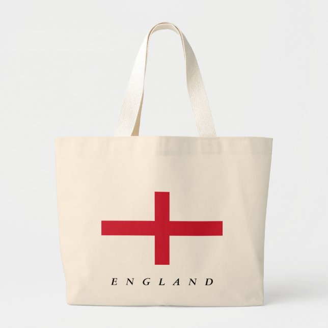Bolsa Tote Grande Flag of England Bag (Frente)