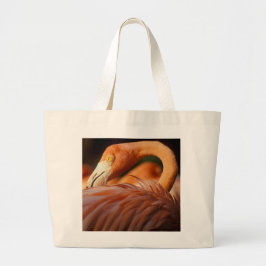 Bolsa Tote Grande Flamingo