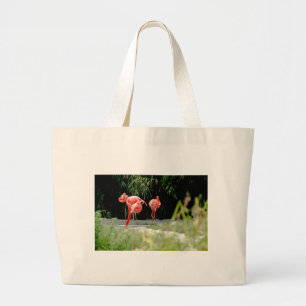 Bolsa Tote Grande flamingo