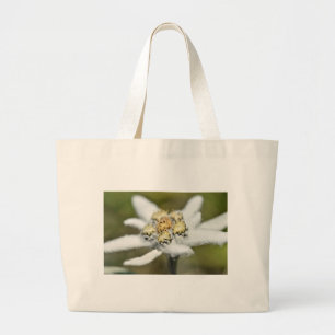 Bolsa Tote Grande Flor alpina Edelweiss