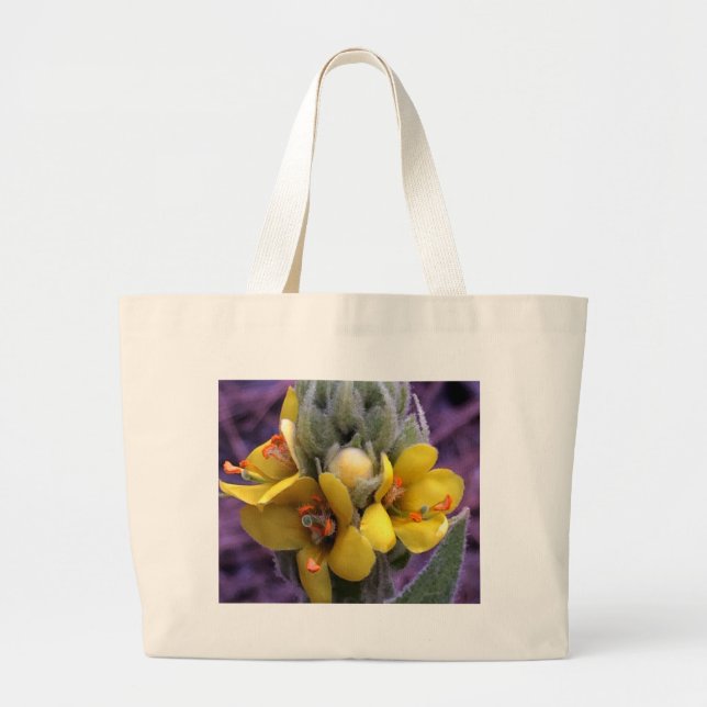 Bolsa Tote Grande Flor Amarela 4 (Frente)