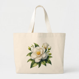 Bolsa Tote Grande Flor de jardinia