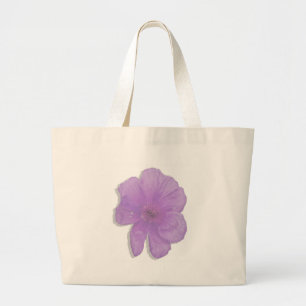 Bolsa Tote Grande Flor Roxo/ PopArt