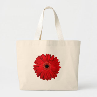 Bolsa Tote Grande Flor Vermelho
