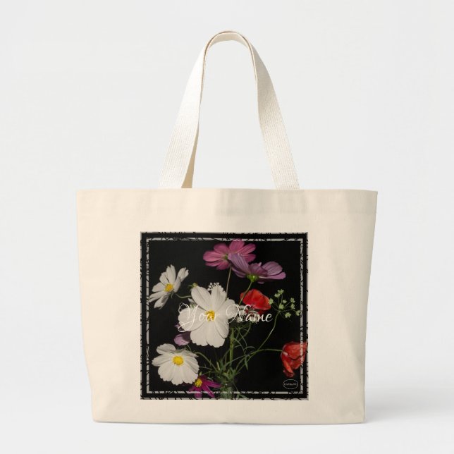 Bolsa Tote Grande Flores Selvagens HAMbyWG (Frente)