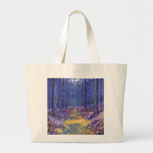 Bolsa Tote Grande Floresta azul 2 2012