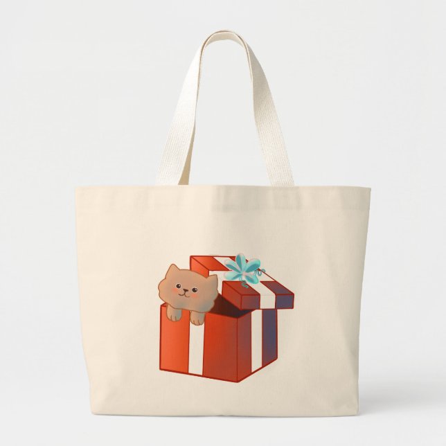 Bolsa Tote Grande Fluffy Gift (Frente)