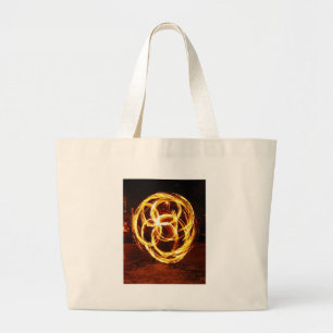 Bolsa Tote Grande Fogo de giro - nó celta
