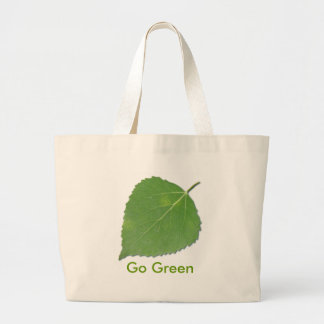 Bolsa Tote Grande Folha EcoBag de Aspen