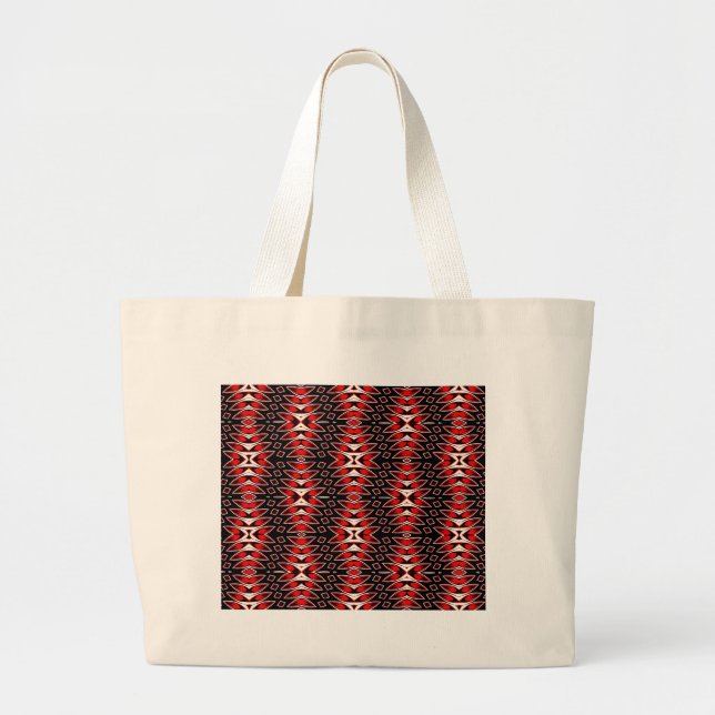 Bolsa Tote Grande Folhas quentes (Frente)
