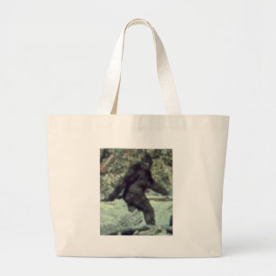 BOLSA TOTE GRANDE FOTO 1967 DE BIGFOOT SASQUATCH DO ORIGINAL