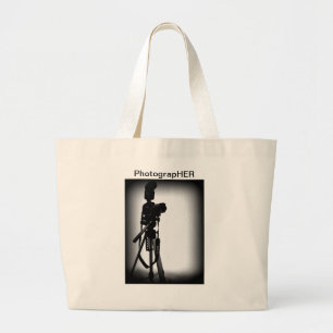 Bolsa Tote Grande Fotógrafo