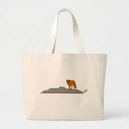 Bolsa Tote Grande 🦊 Fox on the Rock JUMBO Tote Bag