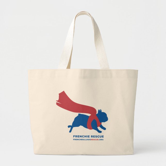Bolsa Tote Grande Frenchie super (Frente)