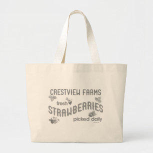 BOLSA TOTE GRANDE FRESH STRAWBERRIS